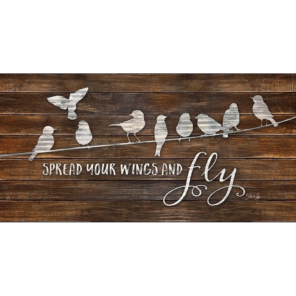 Spread Your Wings and Fly Poster Print by Marla Rae Image 1