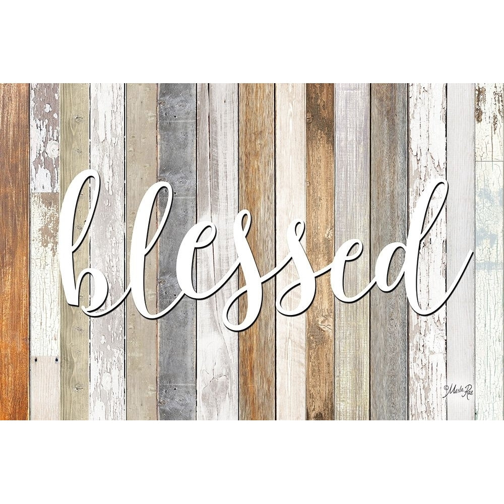 Blessed Poster Print by Marla Rae Image 1