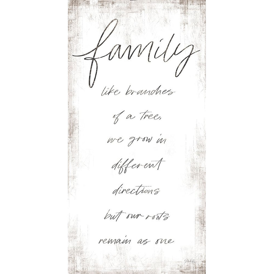 Family - Like Branches of a Tree Poster Print by Marla Rae MAZ5561 Image 1