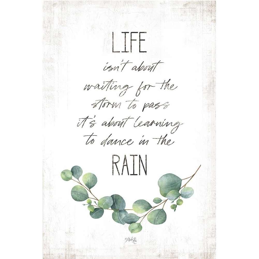 Dance in the Rain Poster Print by Marla Rae Image 1