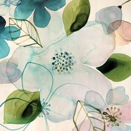 Water Blossoms II Poster Print by Margaret Berg  - Item  PDXMBG19SMALL Image 2