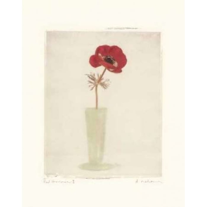 Red Anemones I Poster Print by Amy Melious Image 2