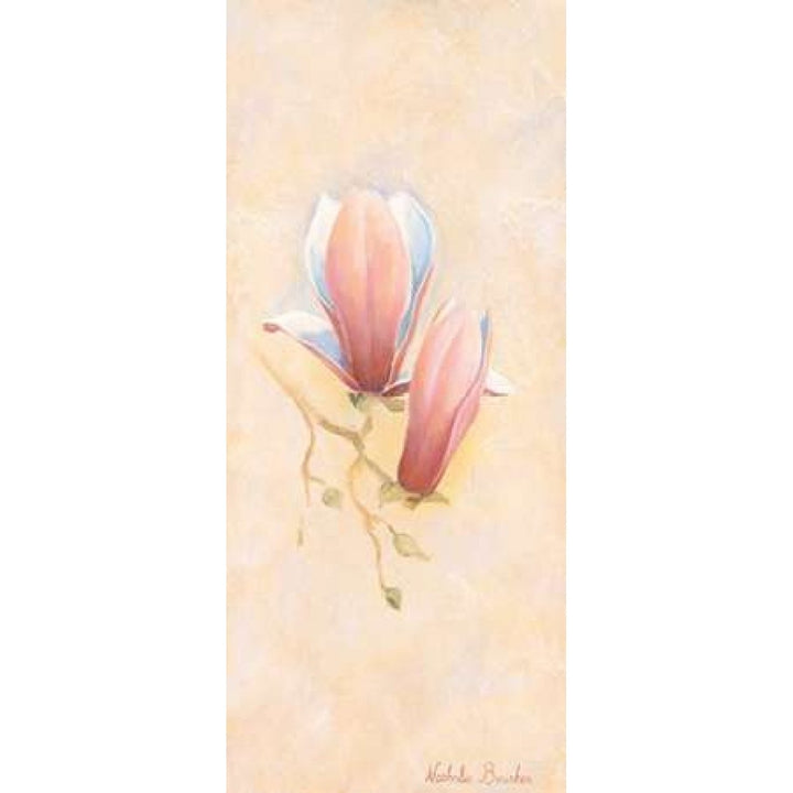 Pink magnolia 1-3 Poster Print by Nathalie Boucher Image 1