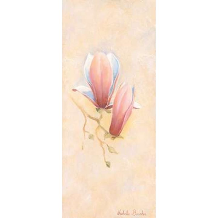 Pink magnolia 1-3 Poster Print by Nathalie Boucher Image 2