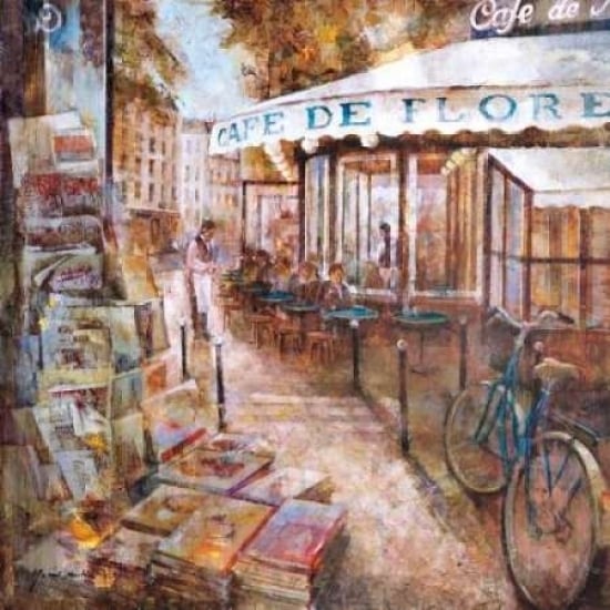 St.Germain Paris Poster Print by Noemi Martin Image 1