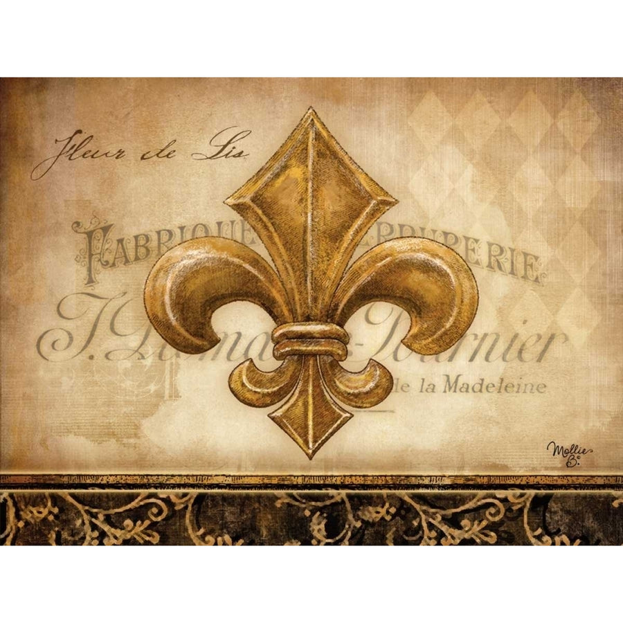 Fleur-de-lis Poster Print by Mollie B. Mollie B. Image 1