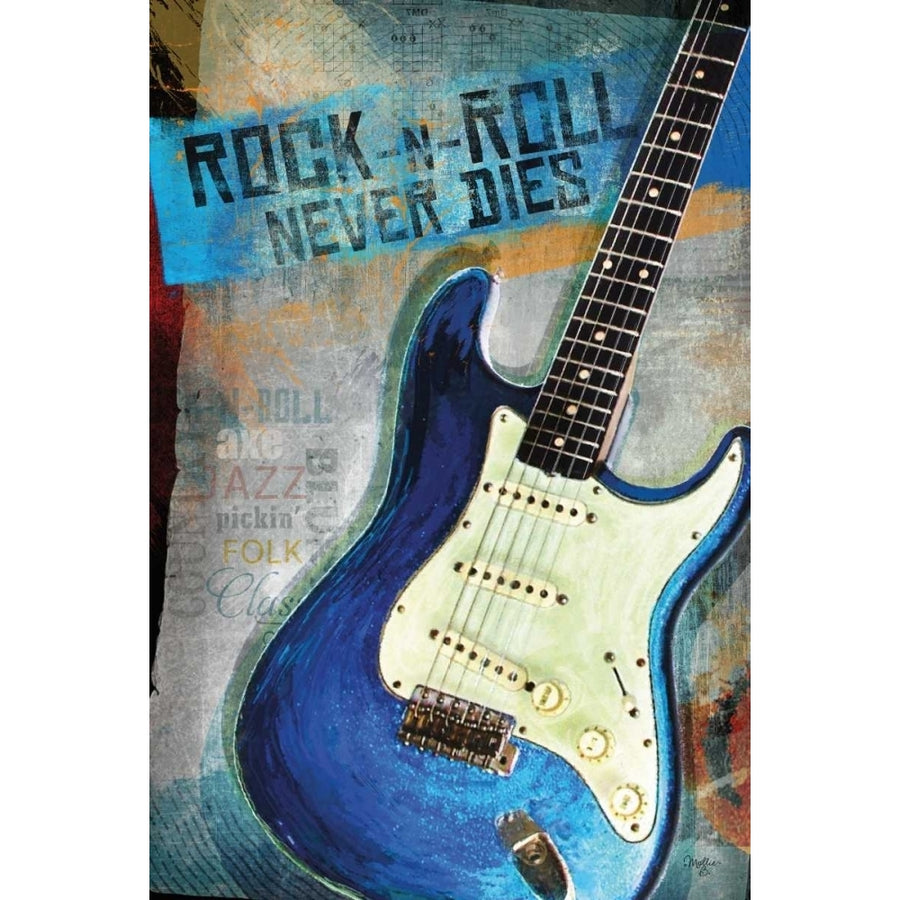 Rock-n-Roll Never Dies Poster Print by Mollie B. Mollie B. Image 1