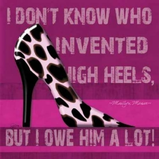 Cheetah Shoe Poster Print by Sylvia Murray Image 2