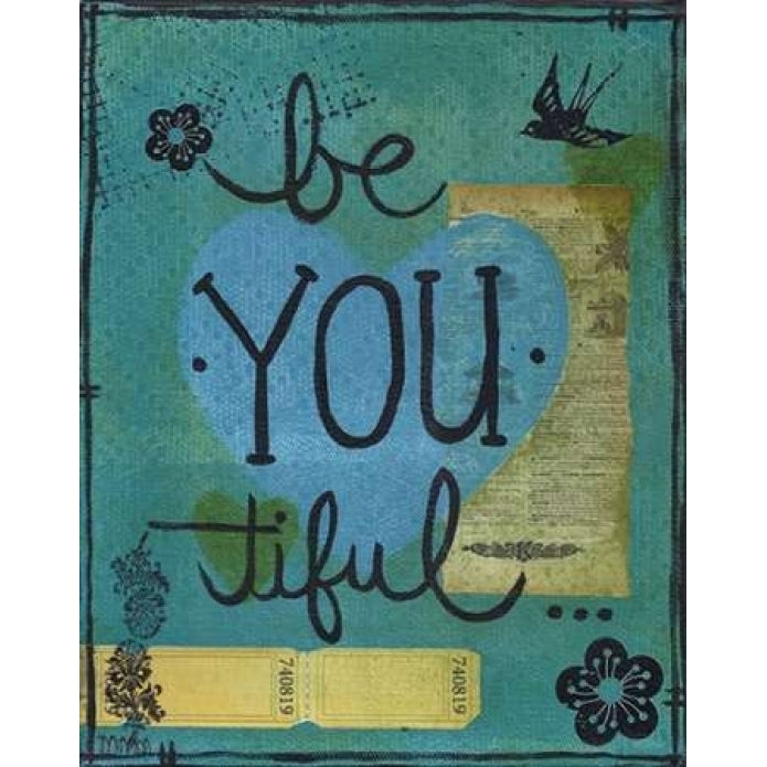 BeYOUtiful Poster Print by Monica Martin Image 2