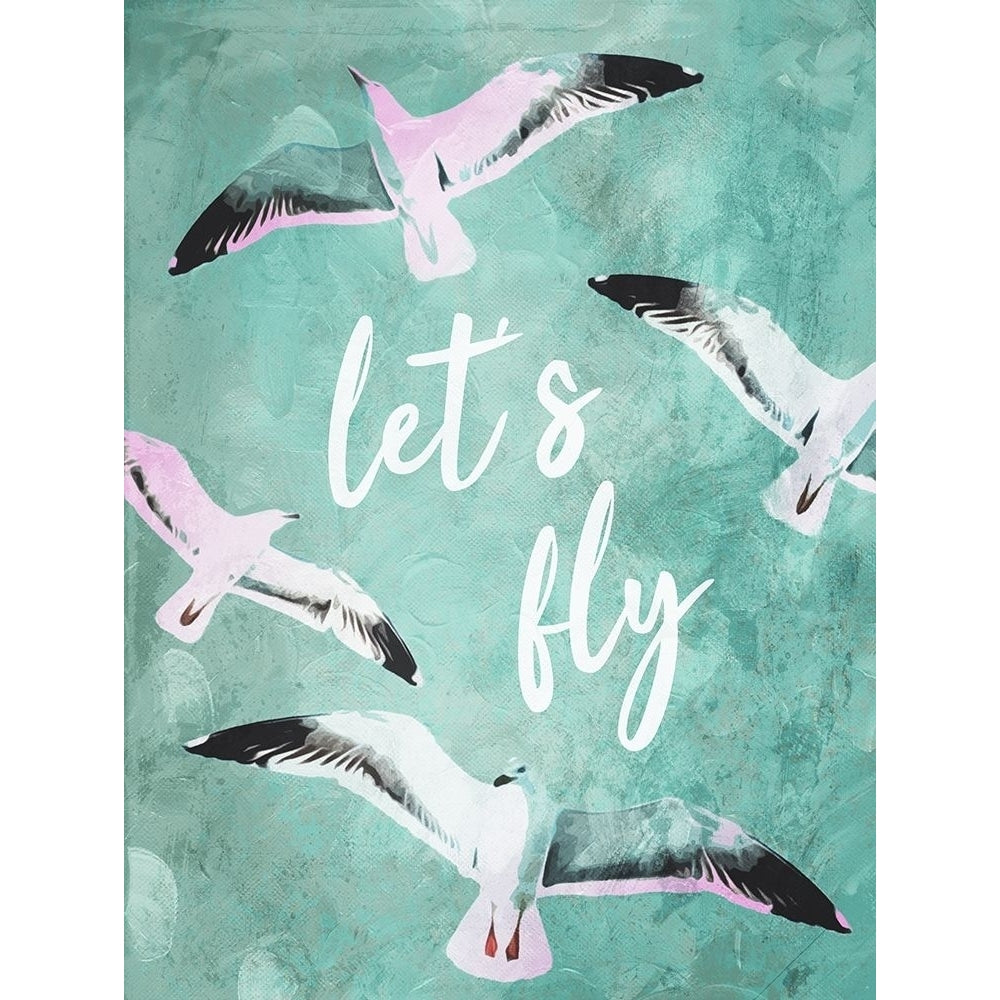 Lets Fly Poster Print by Mlli Villa MVRC464A Image 1