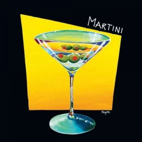 Martini Poster Print by Mary Naylor Image 1