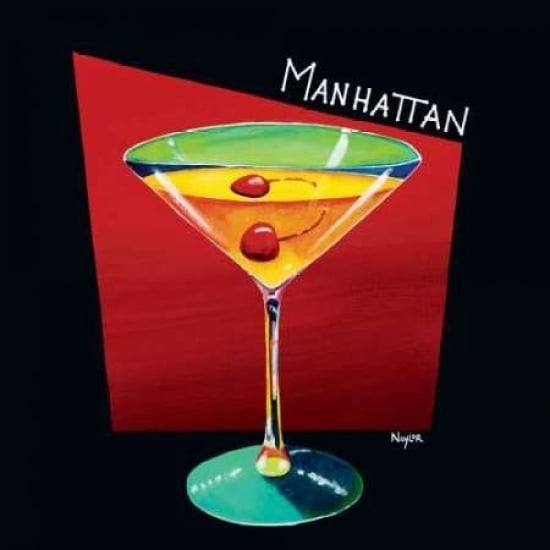 Manhattan Poster Print by Mary Naylor Image 1