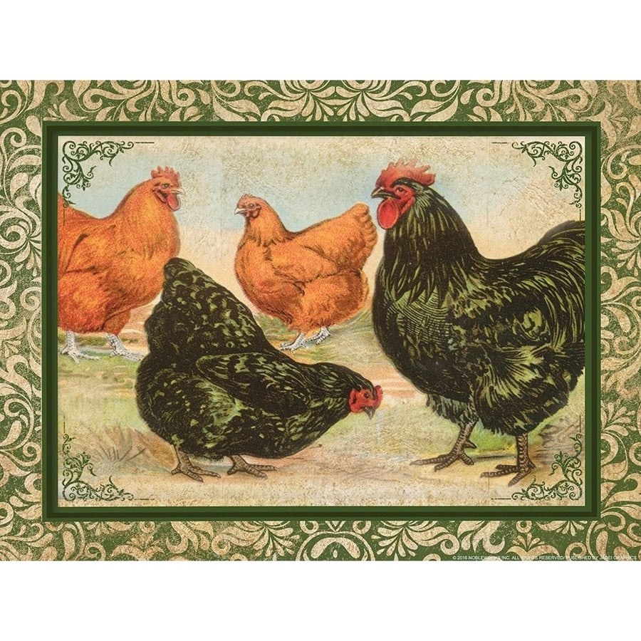 Chicken 2 Poster Print by Inc. Nobleworks Image 1