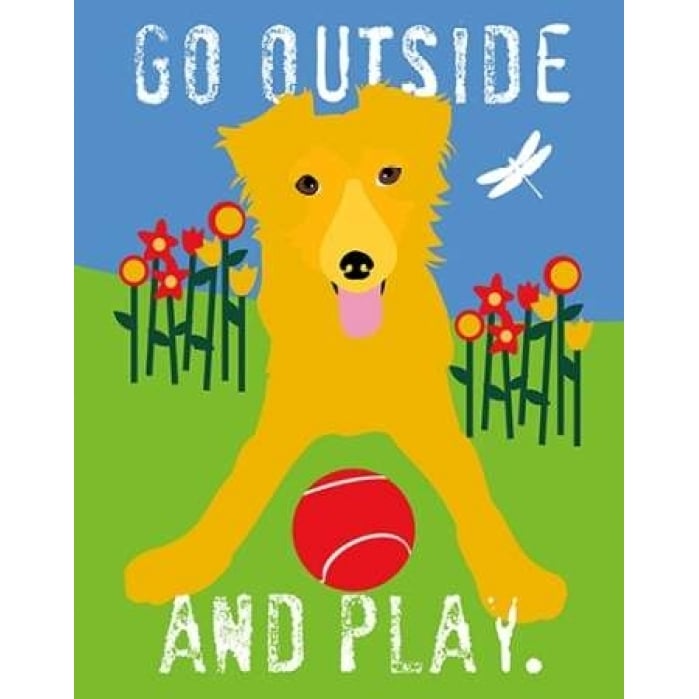 Go Outside and Play Poster Print by Ginger Oliphant Image 2