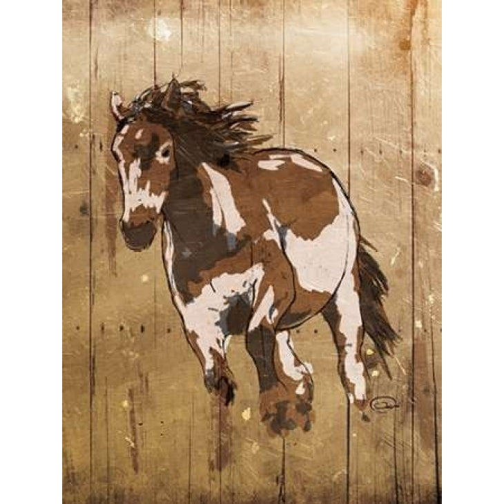 Running Horse Poster Print by OnRei OnRei Image 1