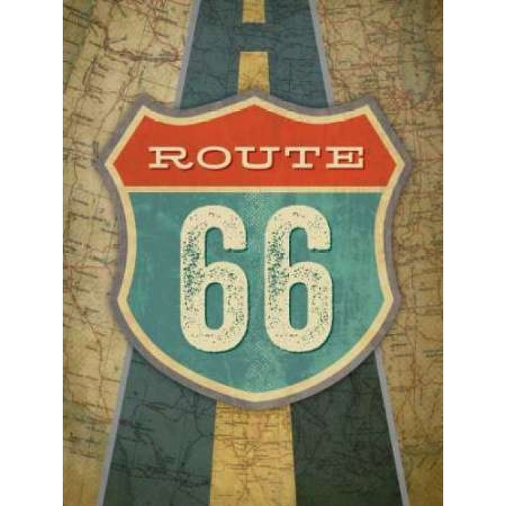 Route 66 Poster Print by Renee Pulve Image 1