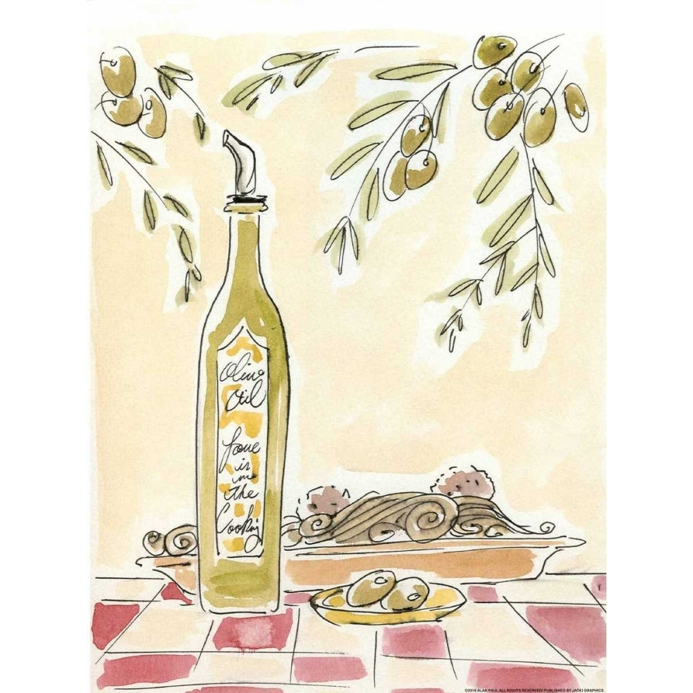 Olive Oil Love Poster Print by Alan Paul Image 2