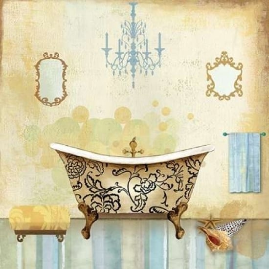 Salle de Bain II - Special Poster Print by Allison Pearce - Item PDXPEA20SSMALL Image 2