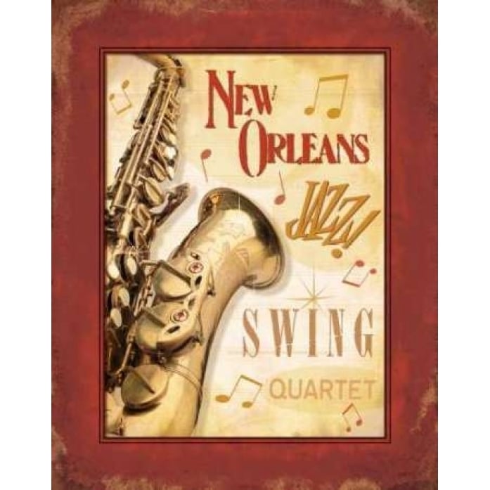 Orleans Jazz II Poster Print by Pela Design Image 1