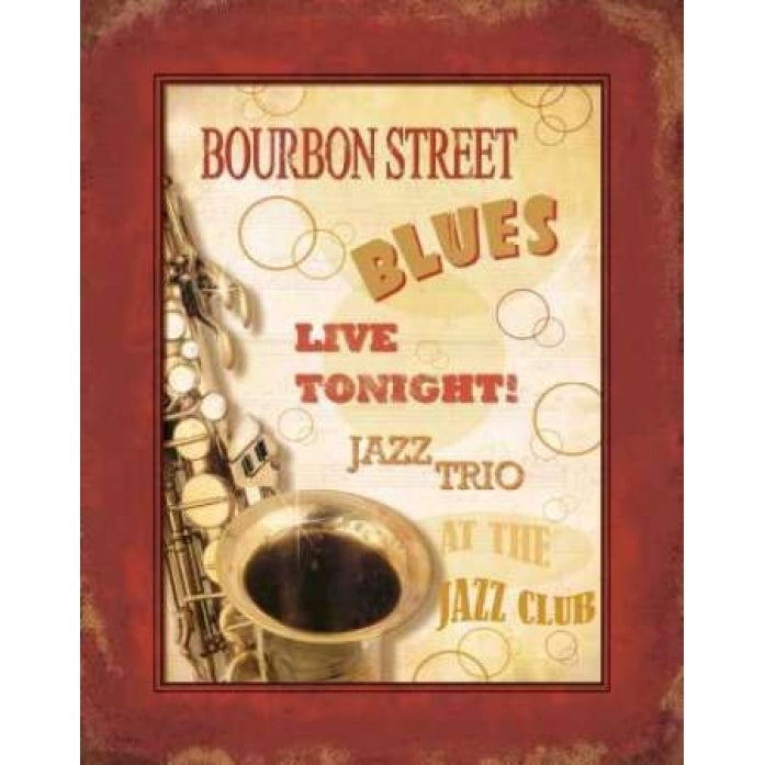 Orleans Jazz III Poster Print by Pela Design Image 1