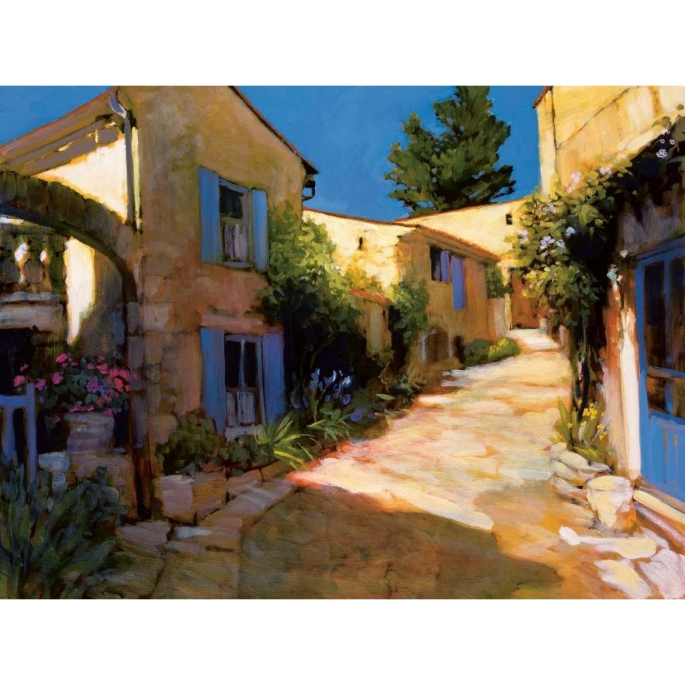 Village in Provence Poster Print by Philip Craig Image 1