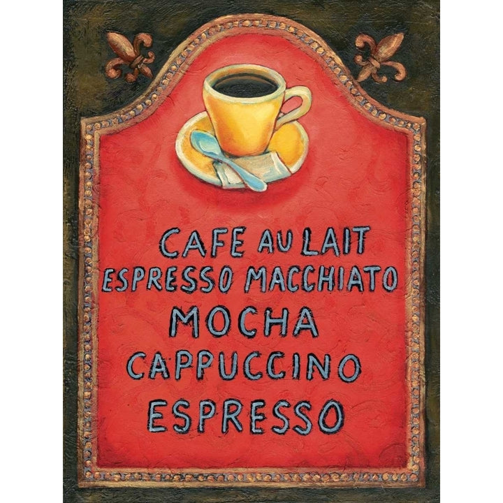 Cafe Poster Print by Will Rafuse Image 1