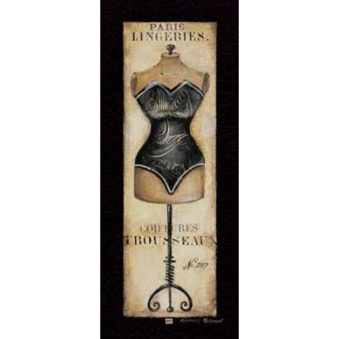 Paris Lingeries No. 287 Poster Print by Kimberly Poloson Image 2