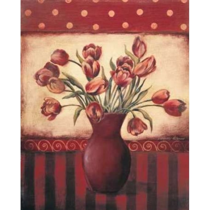 Red Tulips Poster Print by Kimberly Poloson Image 2