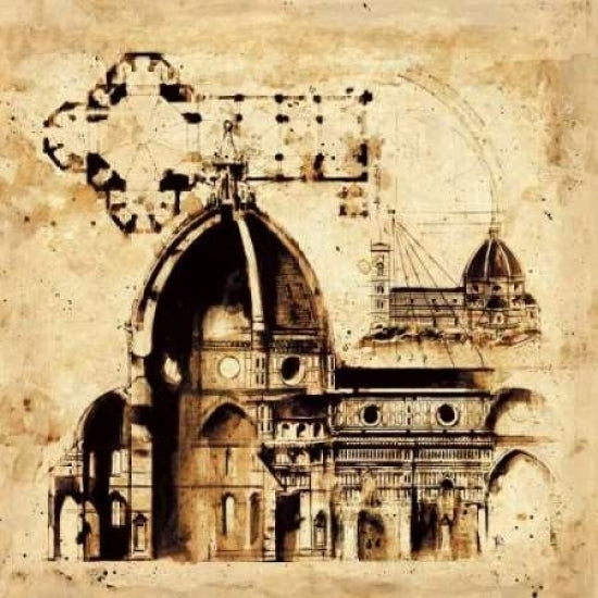 Architectorum No. 1 Poster Print by Paul Panossian Image 2