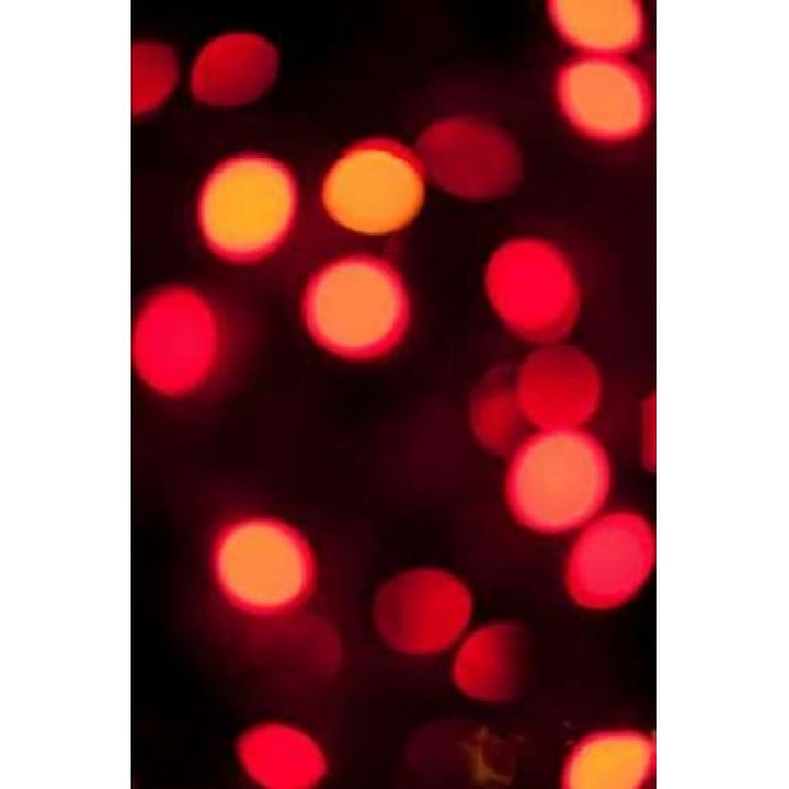 Red Bokeh Poster Print by Erin Berzel Image 1