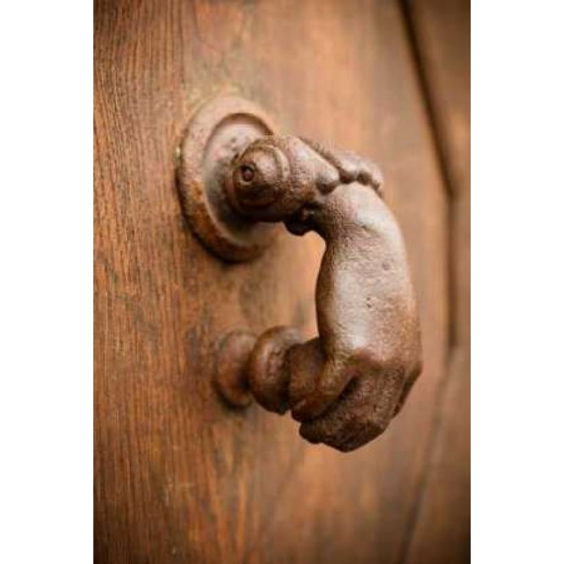 French Door Knocker I Poster Print by Erin Berzel Image 1