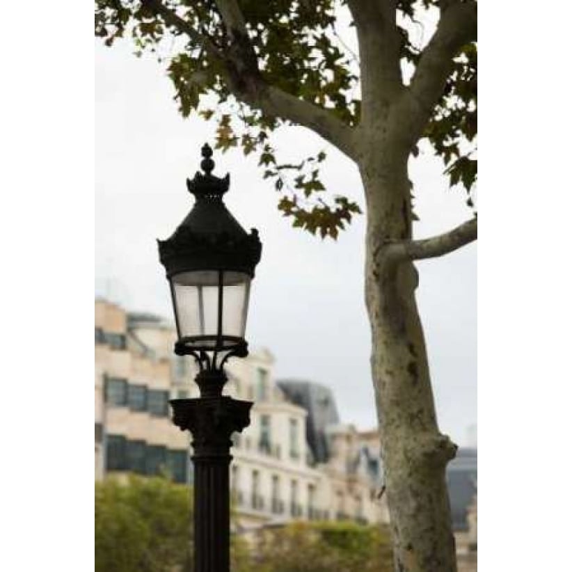 Parisian Lightposts II Poster Print by Erin Berzel Image 1