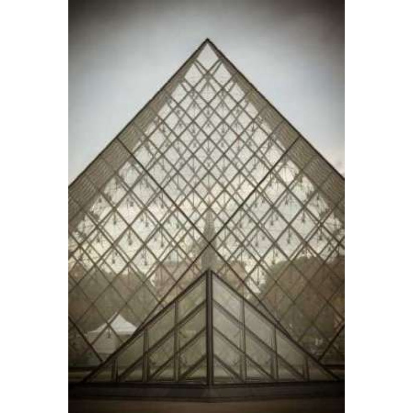 Louvre Pyramid I Poster Print by Erin Berzel Image 1