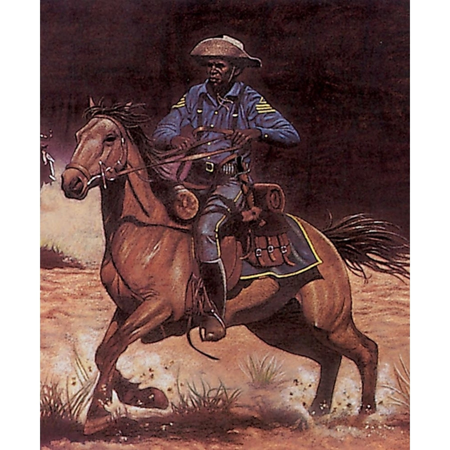 Buffalo Soldier Poster Print by Unknown Unknown PSC003 Image 1