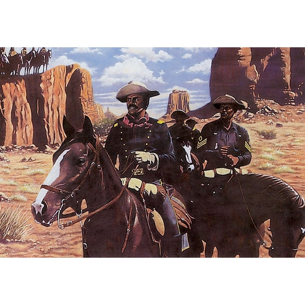 Buffalo Soldiers Poster Print by Unknown Unknown PSC004 Image 1