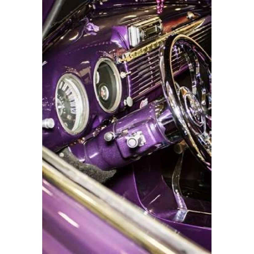 Purple Flamer II Poster Print by Alan Hausenflock Image 1