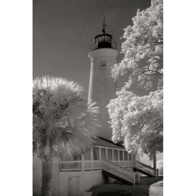 St. Marks Lighthouse Poster Print by George Johnson Image 1