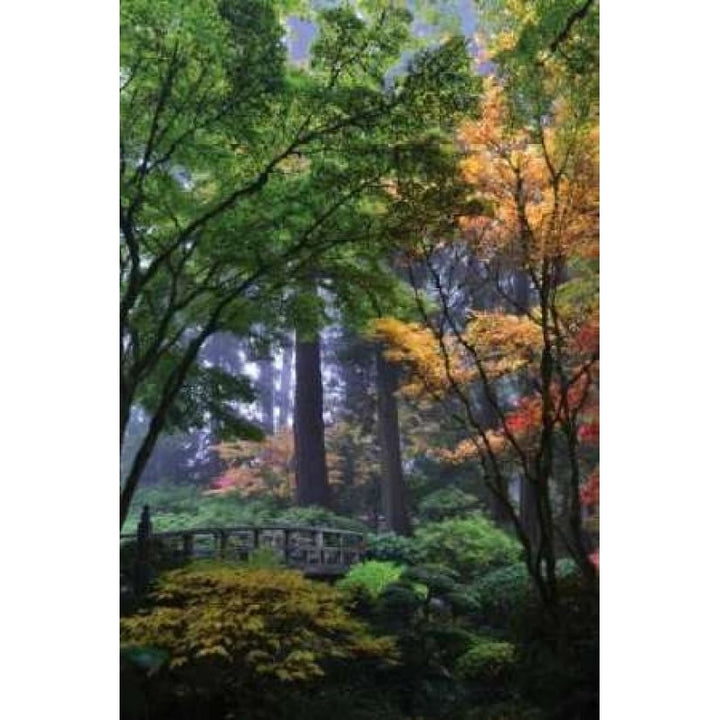 Japanese Gardens III Poster Print by Brian Moore Image 1