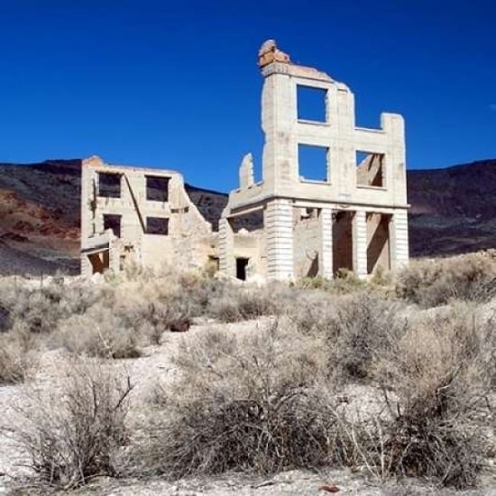 Rhyolite Ruin II Poster Print by Douglas Taylor Image 1