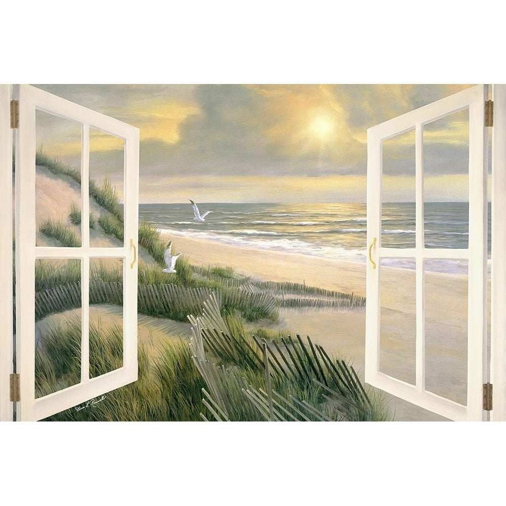 Morning Meditation with Windows Poster Print by Diane Romanello Image 1