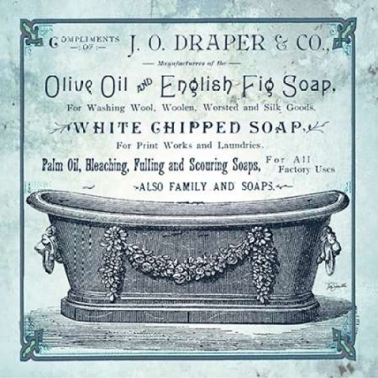 Old Fashioned Bath I Poster Print by Tre Sorelle Studios Image 2