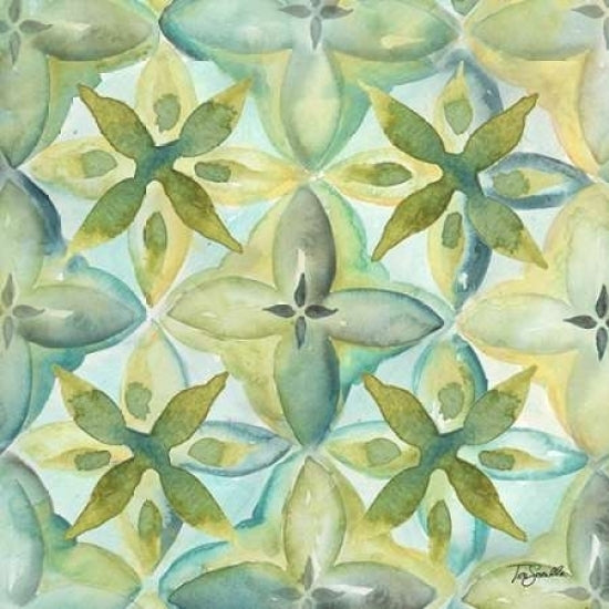 Watercolor Arabesque I Poster Print by Tre Sorelle Studios Image 2