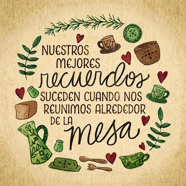 Kitchen Memories Spanish II Poster Print by Noonday Designs Image 2