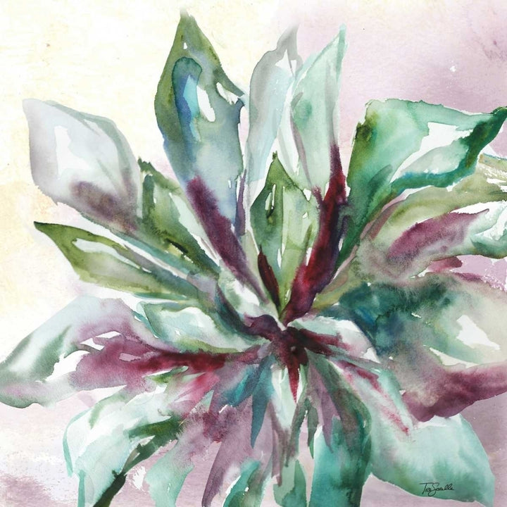 Succulent Watercolor II Poster Print by Tre Sorelle Studios Image 1