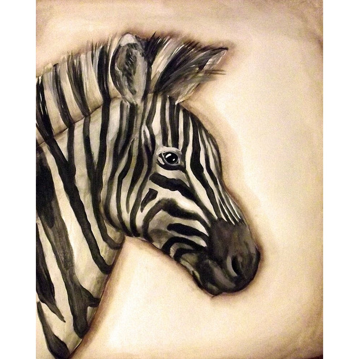 Zebra Portrait Poster Print by Tre Sorelle Studios Image 2