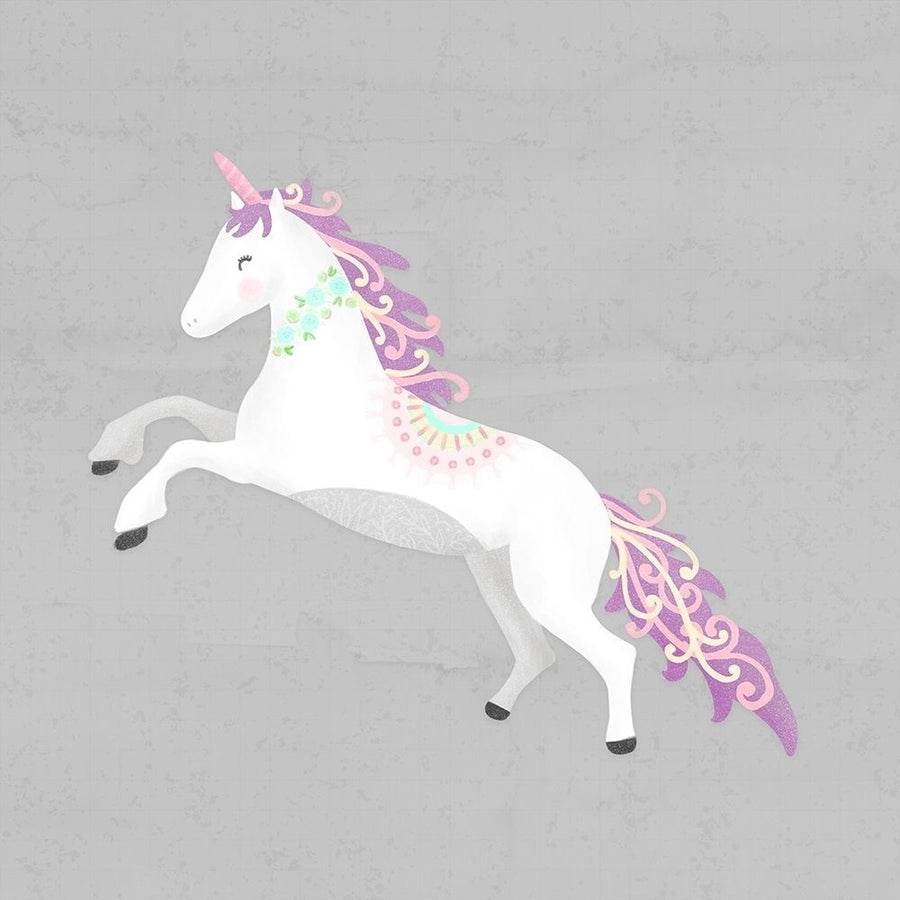 Unicorn Pastel Ii Poster Print by Noonday Design Image 1