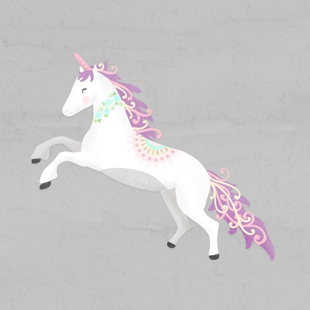 Unicorn Pastel Ii Poster Print by Noonday Design Image 2