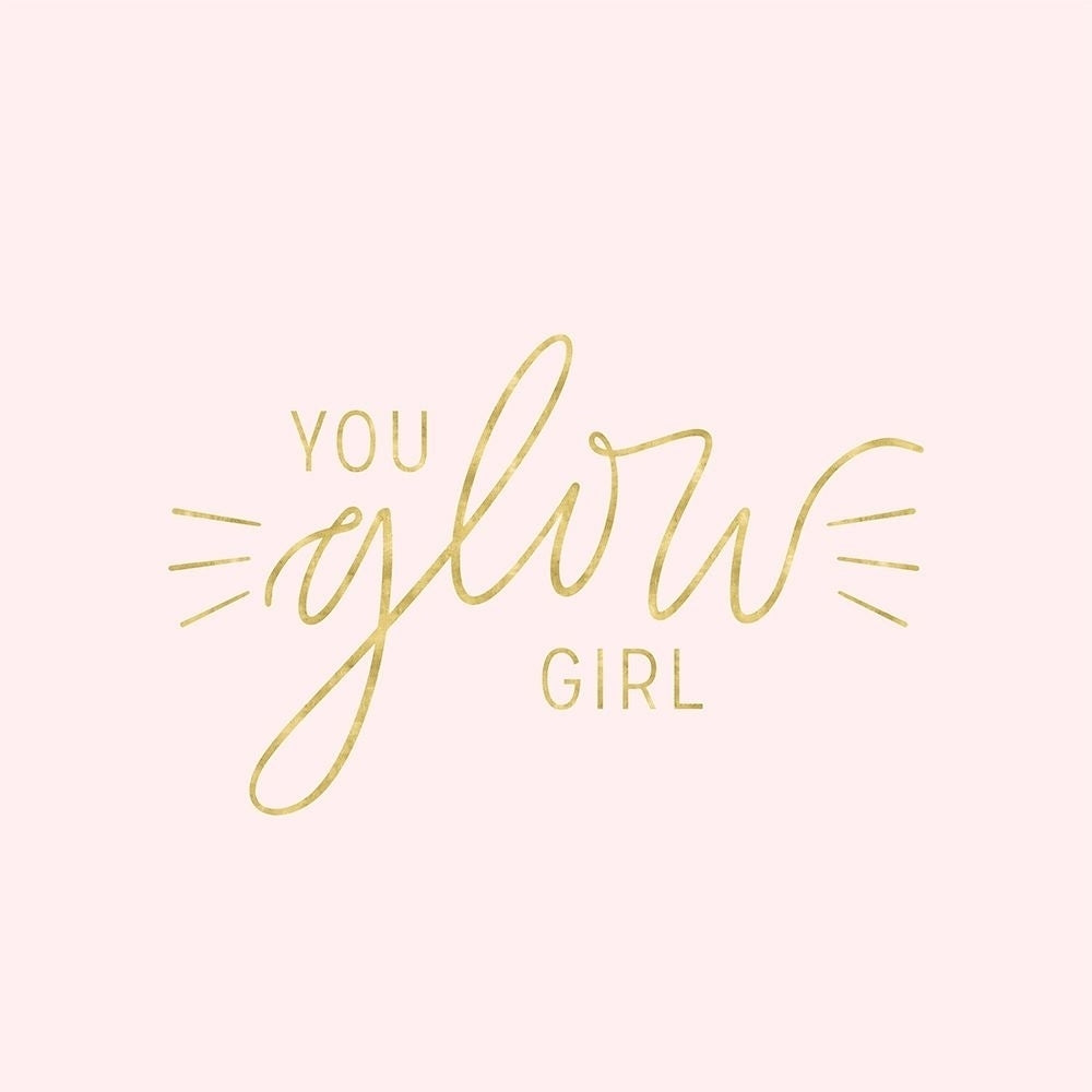 You Glow Girl Ii Poster Print by Noonday Design Image 1