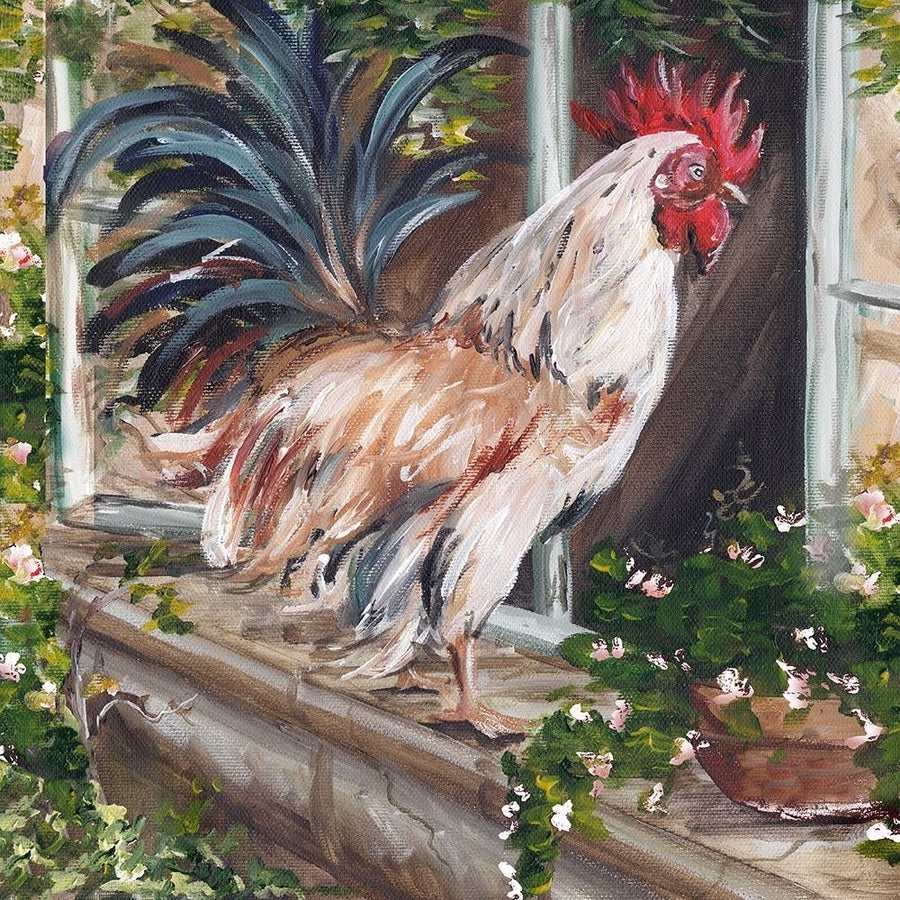 French Country Rooster Poster Print by Tre Sorelle Studios Image 1