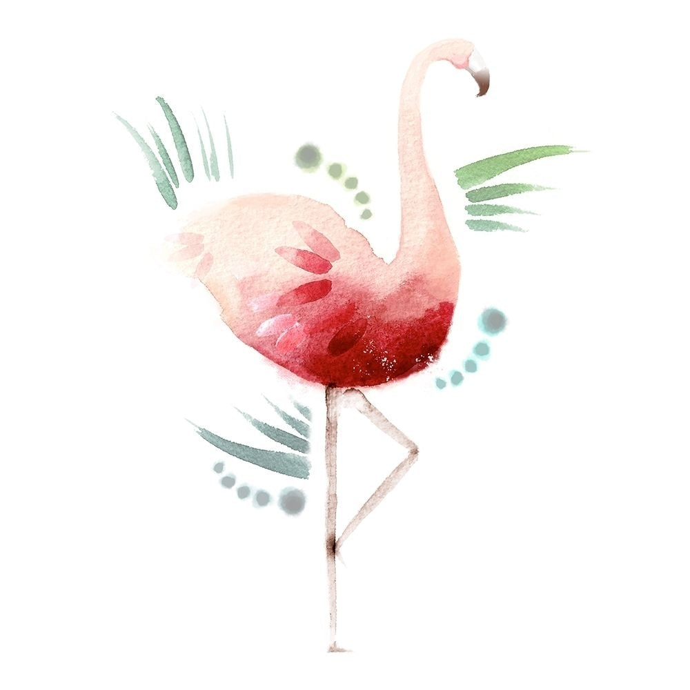 Tropical Icons Flamingo Poster Print by Northern Lights Image 1